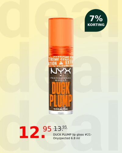 DUCK PLUMP lip gloss #21-Onyzpected 6.8 ml