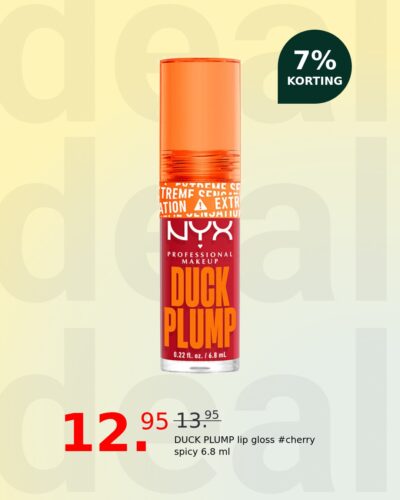 DUCK PLUMP lip gloss #cherry spicy 6.8 ml