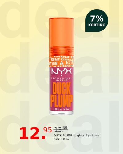 DUCK PLUMP lip gloss #pink me pink 6.8 ml