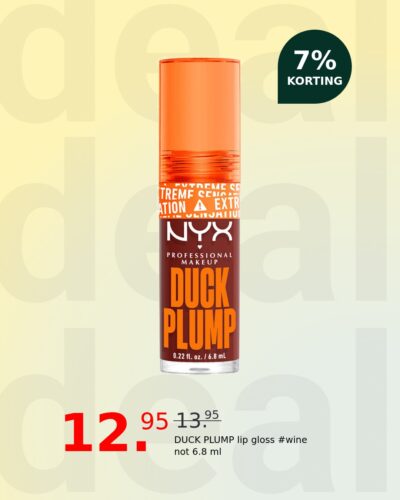 DUCK PLUMP lip gloss #wine not 6.8 ml