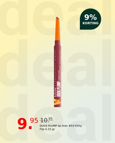 DUCK PLUMP lip liner #03-Flirty Flip 0.33 gr