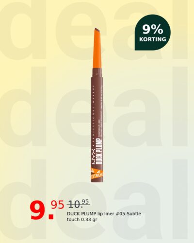 DUCK PLUMP lip liner #05-Subtle touch 0.33 gr