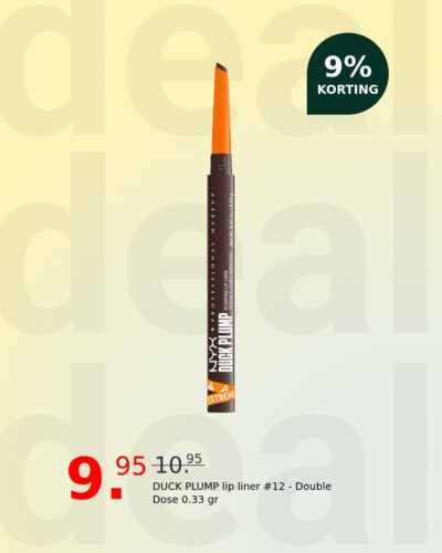 DUCK PLUMP lip liner #12 - Double Dose 0.33 gr
