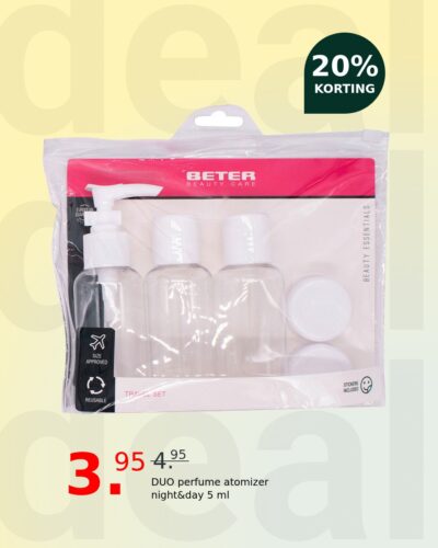 DUO perfume atomizer night&day 5 ml