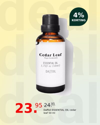 Daffoil ESSENTIAL OIL cedar leaf 50 ml