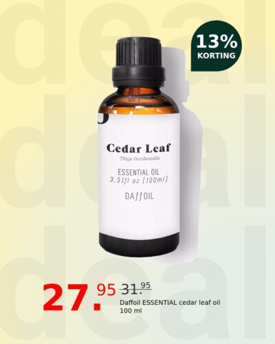 Daffoil ESSENTIAL cedar leaf oil 100 ml