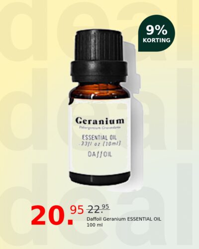 Daffoil Geranium ESSENTIAL OIL 100 ml