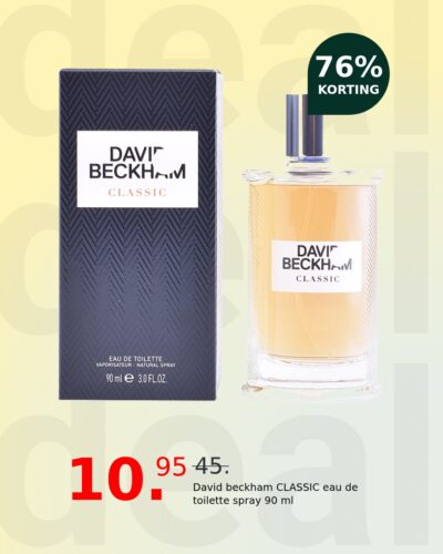 David beckham CLASSIC eau de toilette spray 90 ml