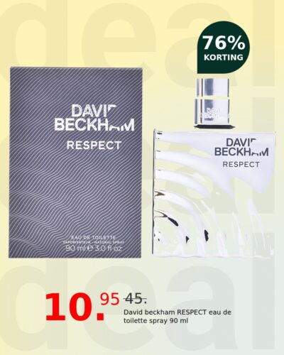 David beckham RESPECT eau de toilette spray 90 ml
