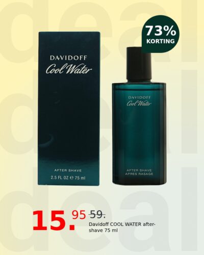Davidoff COOL WATER after-shave 75 ml