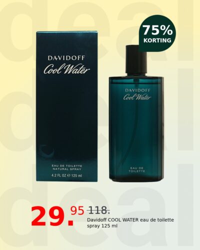 Davidoff COOL WATER eau de toilette spray 125 ml