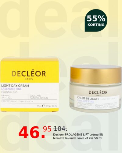Decleor PROLAGÈNE LIFT crème lift fermeté lavande vraie et iris 50 ml
