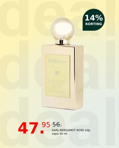 Delfy BERGAMOT ROSE edp vapo 50 ml