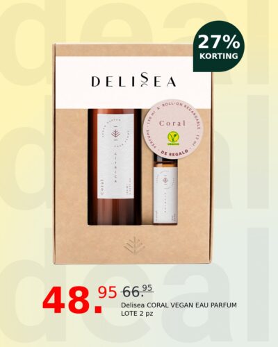 Delisea CORAL VEGAN EAU PARFUM LOTE 2 pz