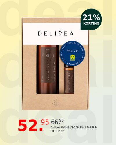 Delisea WAVE VEGAN EAU PARFUM LOTE 2 pz