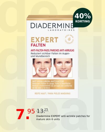 Diadermine EXPERT anti-wrinkle patches for mature skin 6 units