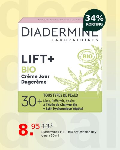 Diadermine LIFT + BIO anti-wrinkle day cream 50 ml
