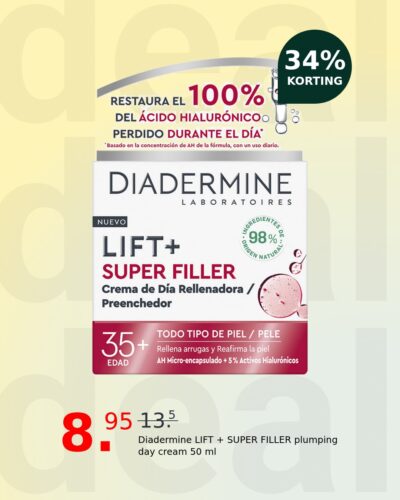 Diadermine LIFT + SUPER FILLER plumping day cream 50 ml