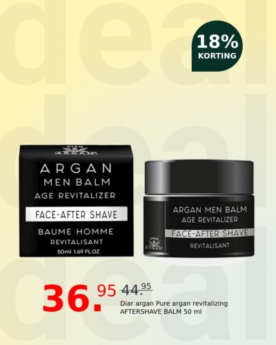 Diar argan Pure argan revitalizing AFTERSHAVE BALM 50 ml
