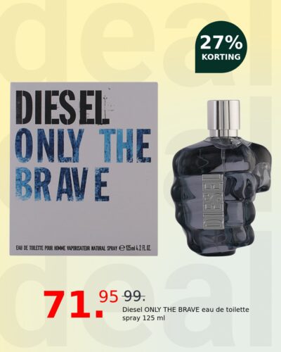 Diesel ONLY THE BRAVE eau de toilette spray 125 ml