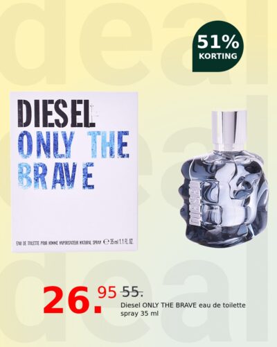 Diesel ONLY THE BRAVE eau de toilette spray 35 ml