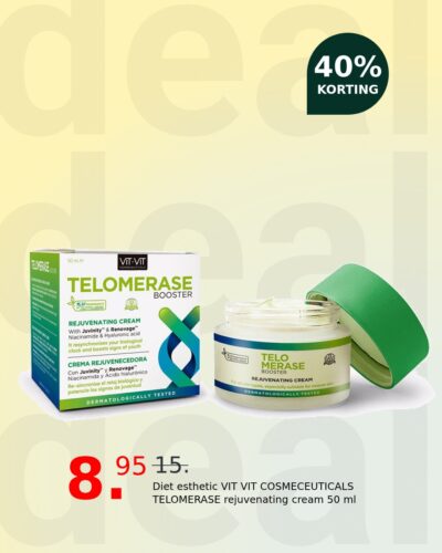 Diet esthetic VIT VIT COSMECEUTICALS TELOMERASE rejuvenating cream 50 ml