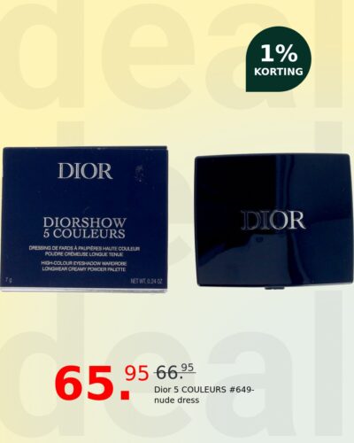 Dior 5 COULEURS #649-nude dress