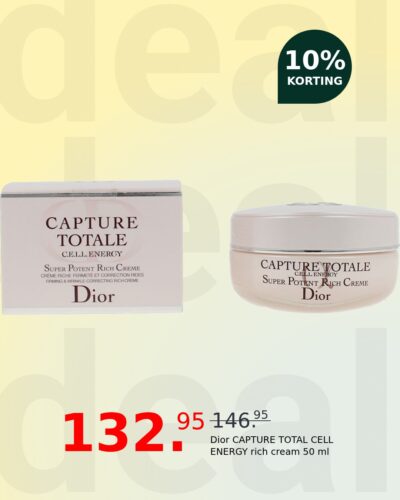 Dior CAPTURE TOTAL CELL ENERGY rich cream 50 ml