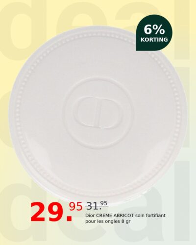 Dior CREME ABRICOT soin fortifiant pour les ongles 8 gr