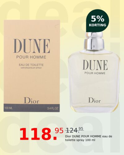 Dior DUNE POUR HOMME eau de toilette spray 100 ml