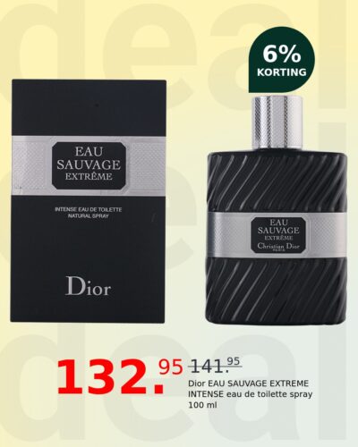 Dior EAU SAUVAGE EXTREME INTENSE eau de toilette spray 100 ml