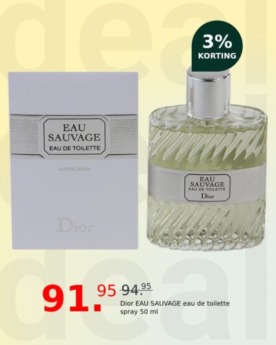 Dior EAU SAUVAGE eau de toilette spray 50 ml
