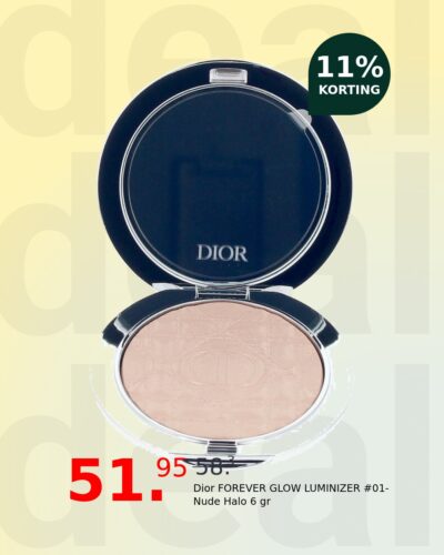 Dior FOREVER GLOW LUMINIZER #01-Nude Halo 6 gr