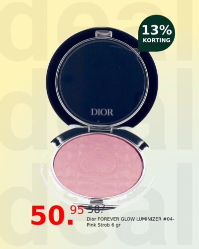 Dior FOREVER GLOW LUMINIZER #04-Pink Strob 6 gr
