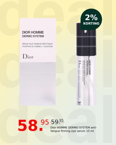Dior HOMME DERMO SYSTEM anti-fatigue firming eye serum 15 ml