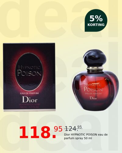 Dior HYPNOTIC POISON eau de parfum spray 50 ml