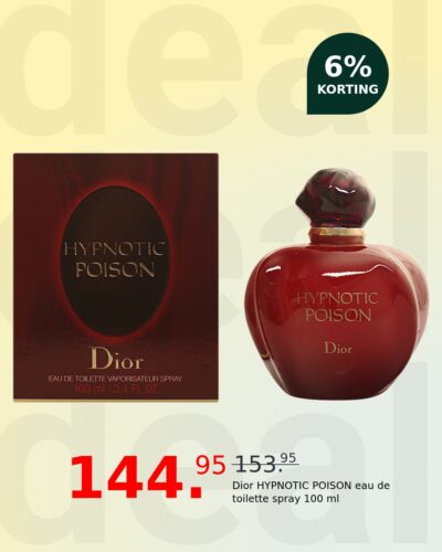 Dior HYPNOTIC POISON eau de toilette spray 100 ml