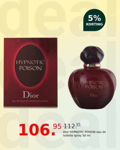 Dior HYPNOTIC POISON eau de toilette spray 50 ml