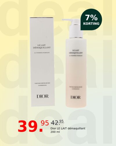 Dior LE LAIT démaquillant 200 ml