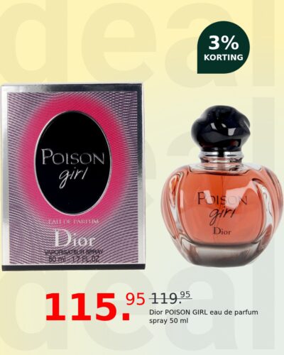 Dior POISON GIRL eau de parfum spray 50 ml