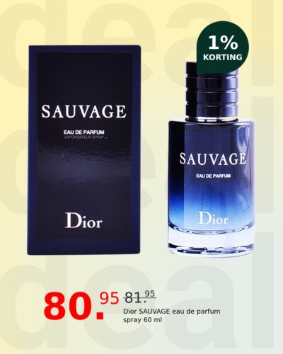 Dior SAUVAGE eau de parfum spray 60 ml