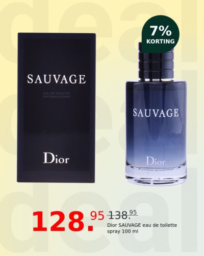 Dior SAUVAGE eau de toilette spray 100 ml