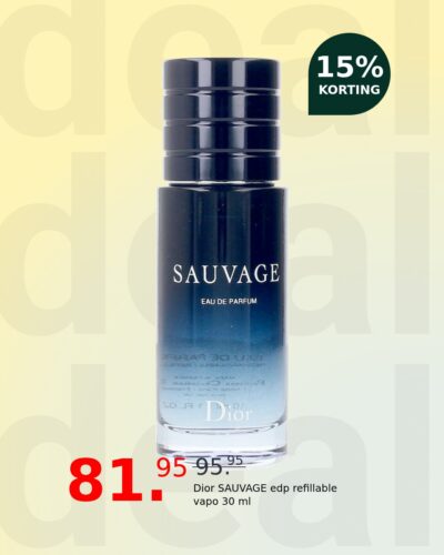Dior SAUVAGE edp refillable vapo 30 ml