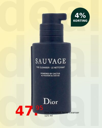 Dior SAUVAGE facial cleanser 125 ml