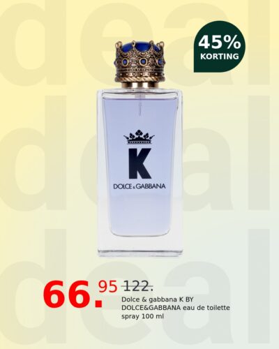 Dolce & gabbana K BY DOLCE&GABBANA eau de toilette spray 100 ml