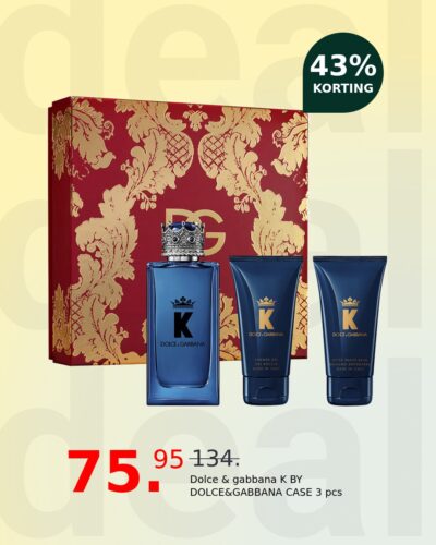 Dolce & gabbana K BY DOLCE&GABBANA CASE 3 pcs