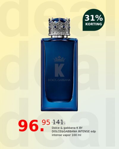 Dolce & gabbana K BY DOLCE&GABBANA INTENSE edp intense vapor 100 ml