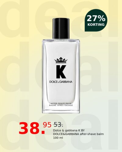 Dolce & gabbana K BY DOLCE&GABBANA after-shave balm 100 ml