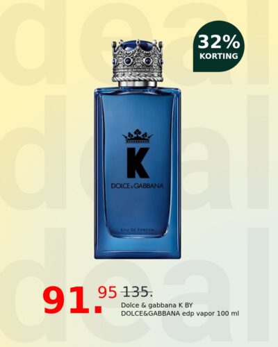 Dolce & gabbana K BY DOLCE&GABBANA edp vapor 100 ml