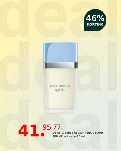 Dolce & gabbana LIGHT BLUE POUR FEMME edt vapo 30 ml